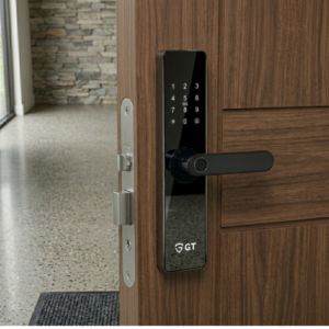 gt smart indoor lock ttlock app, pin, card and fingerprint