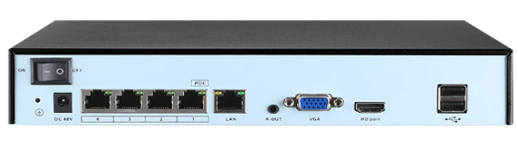 SN-0001 مسجل فيديو شبكي NVR طراز ECO – يدعم 10 قناة مع 4 منافذ PoE - الصورة 2