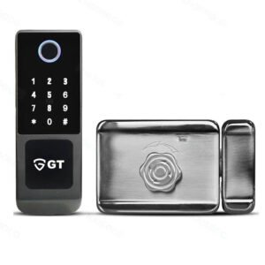 gt smart gate lock works with ttlock app, pin, card and fingerprint